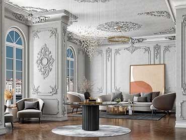 Decor Nội Thất Theo Phong Cách Châu Âu Kiểu Tân Cổ Điển