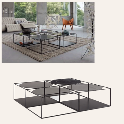 Bàn Sofa kính HERA’S